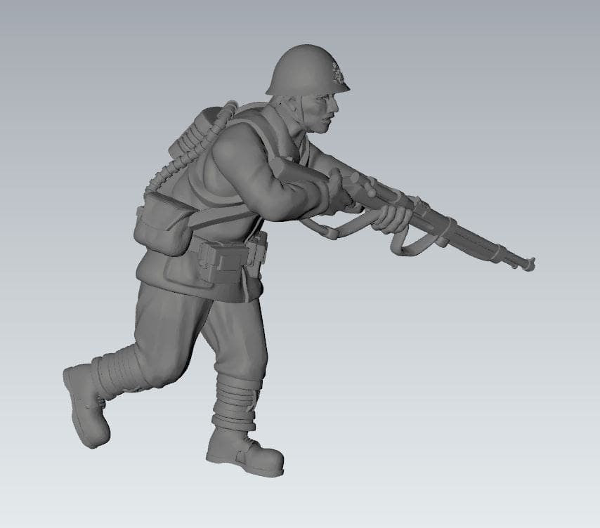 WWII Japanese SNLF Squad (5 models) Various Scales Historical Wargaming (US tariffs are pre-paid by us)