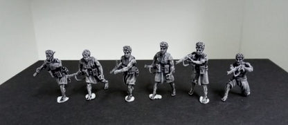 WWII Papuan Fighters (6 models) Various Scales Historical Wargaming (US tariffs are pre-paid by us)