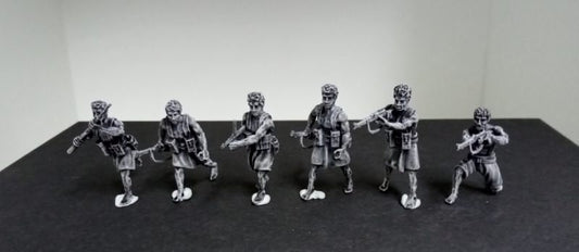 WWII Papuan Fighters (6 models) Various Scales Historical Wargaming