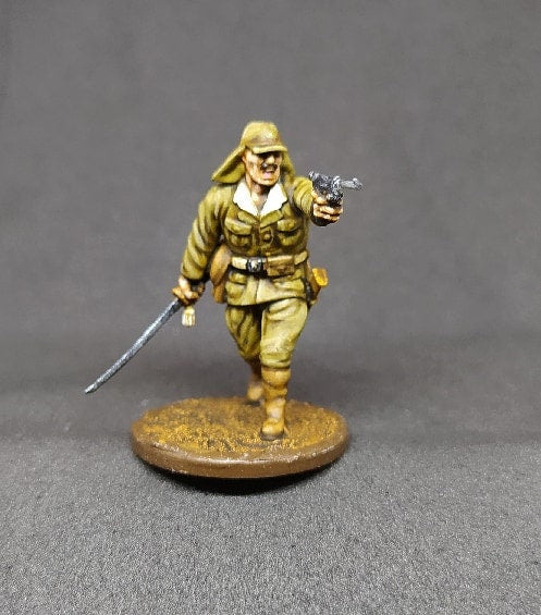 WWII Japanese Officer Warlord Various Scales Historical Wargaming