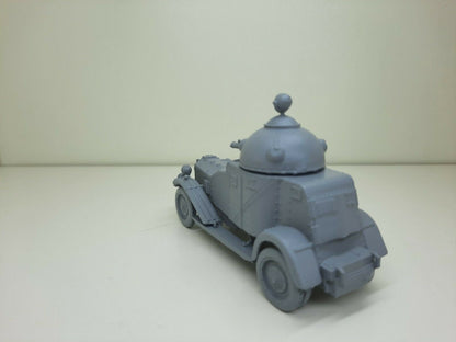WWII British Vickers Crossley Armoured Car Various Scales Historical Wargaming (US tariffs are pre-paid by us)