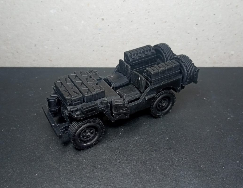 WWII British SAS LRDG Jeep Various Scales Historical Wargaming