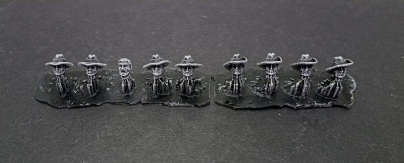 WWII Anzac Heads Set (9 heads) Various Scales Historical Wargaming