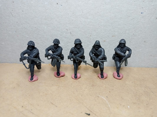 WWII Japanese Banzai Charge (5 models) Various Scales Historical Wargaming (US tariffs are pre-paid by us)
