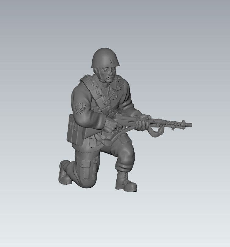 WWII Japanese Navy Paratroopers Assault Team (4 models) Various Scales Historical Wargaming