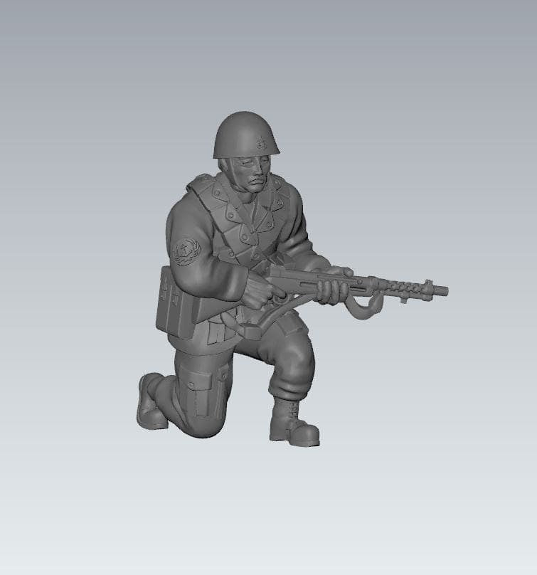 WWII Japanese Navy Paratroopers Assault Team (4 models) Various Scales Historical Wargaming (US tariffs are pre-paid by us)