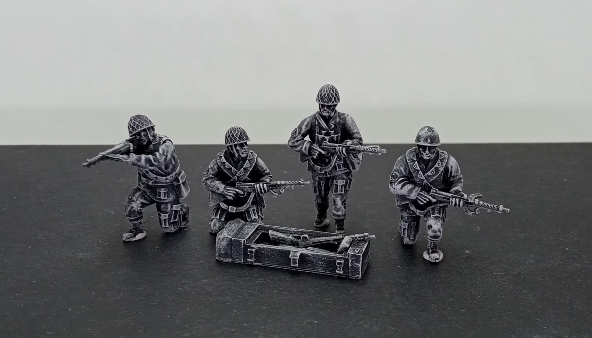WWII Japanese Navy Paratroopers Assault Team (4 models) Various Scales Historical Wargaming (US tariffs are pre-paid by us)