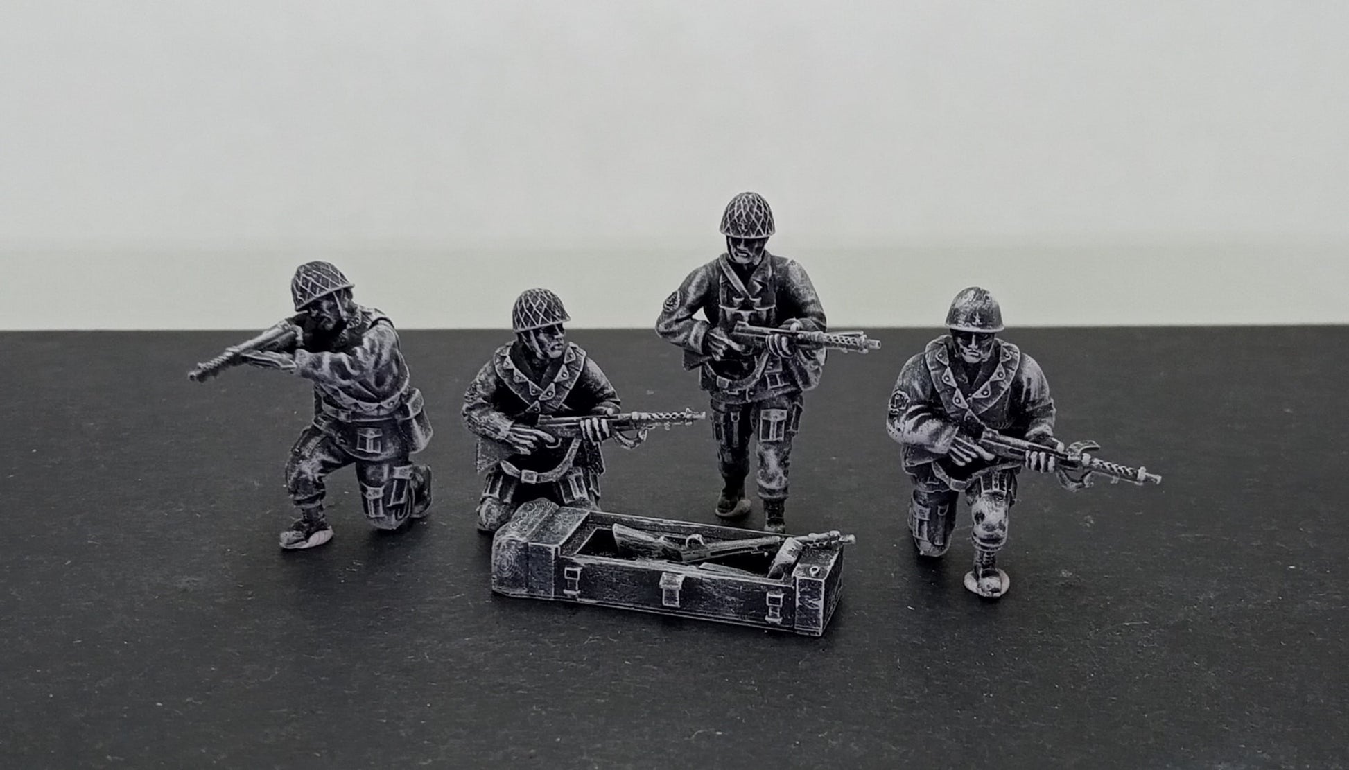 WWII Japanese Navy Paratroopers Assault Team (4 models) Various Scales Historical Wargaming