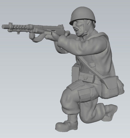 WWII Japanese Navy Paratroopers Squad (7 models) Various Scales Historical Wargaming