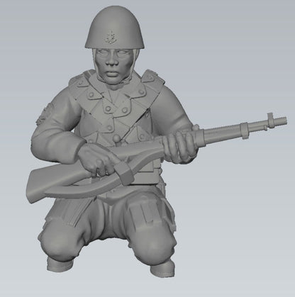 WWII Japanese Navy Paratroopers Squad (7 models) Various Scales Historical Wargaming (US tariffs are pre-paid by us)