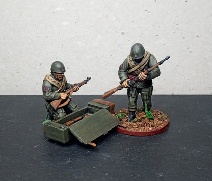 WWII Japanese Navy Paratroopers Squad (7 models) Various Scales Historical Wargaming