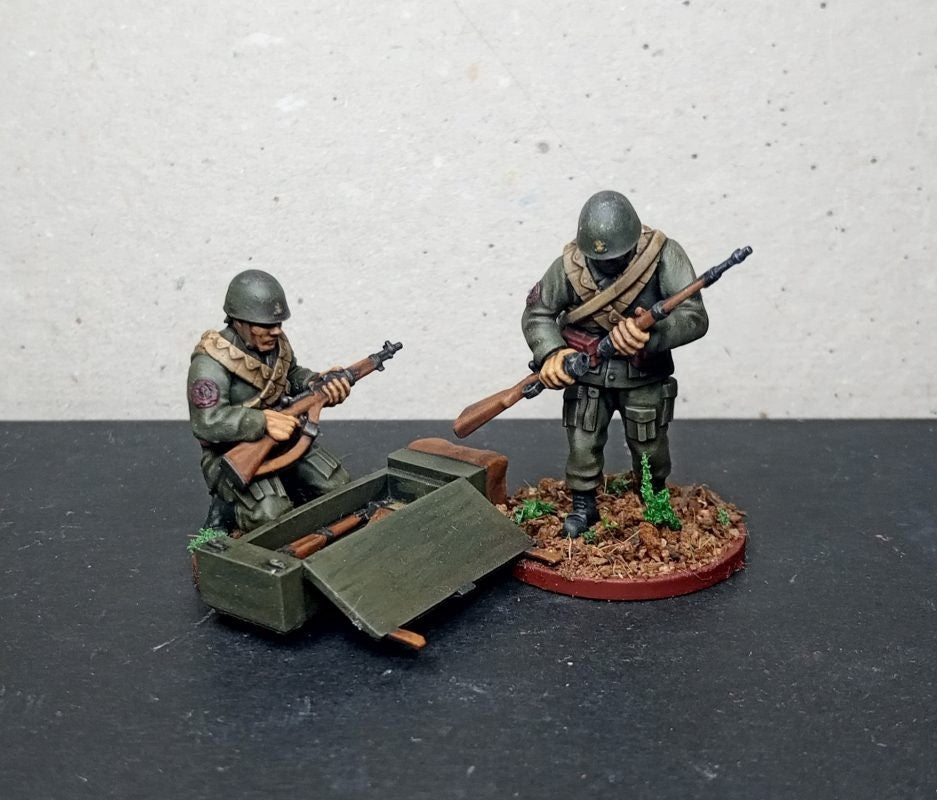 WWII Japanese Navy Paratroopers Squad (7 models) Various Scales Historical Wargaming (US tariffs are pre-paid by us)