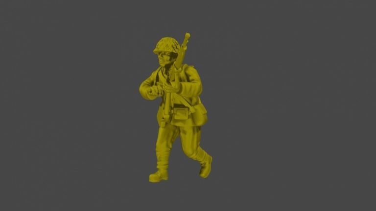 WWII Japanese Riflemen Squad (5 models) Various Scales Historical Wargaming