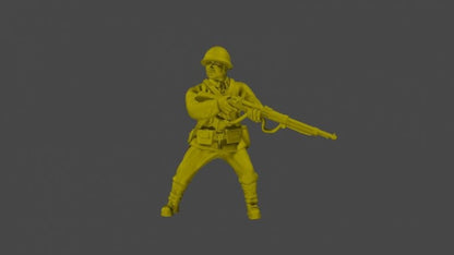 WWII Japanese Riflemen Squad (5 models) Various Scales Historical Wargaming