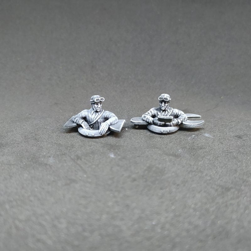 WWII Japanese Tank Crew (8 models) Various Scales Historical Wargaming (US tariffs are pre-paid by us)