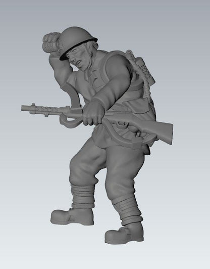 WWII Japanese SNLF Squad (5 models) Various Scales Historical Wargaming