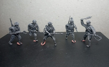WWII Japanese Demolition Team (5 models) Various Scales Historical Wargaming (US tariffs are pre-paid by us)