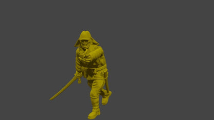 WWII Japanese Officer Warlord Various Scales Historical Wargaming