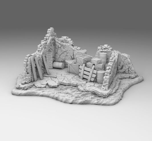 Wargaming Terrain Improvised Base Various Scales Historical Wargaming