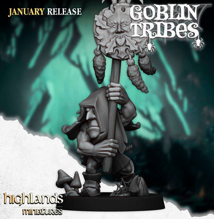 30mm Highland Miniatures Swamp Goblin with Pikes x10 suitable for WFB