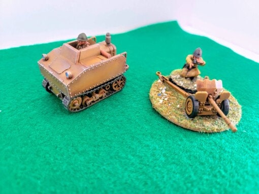 WWII Belgian Vickers B Utility Tractor Various Scales Historical Wargaming