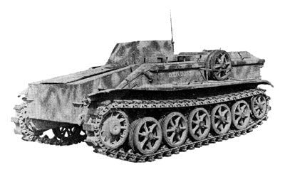 WWII German Borgward IV A Demolition Vehicle Various Scales Historical Wargaming (1 model) (US tariffs are pre-paid by us)