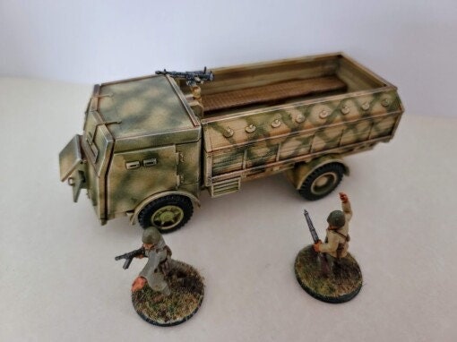 WWII Italian Fiat 665NM Auto Protetto APC Various Scales Historical Wargaming