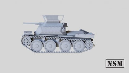 WWII German Aufklärungspanzer 38(t) Tank Various Scales Historical Wargaming (US tariffs are pre-paid by us)