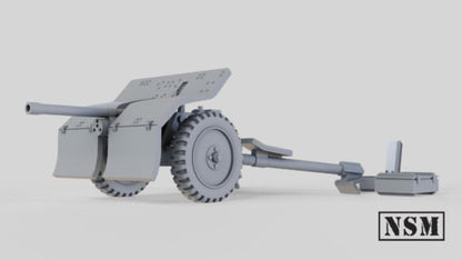 WWII Bofors 37mm Gun Various Scales Historical Wargaming