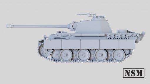 WWII German Panther G Tank Various Scales Historical Wargaming