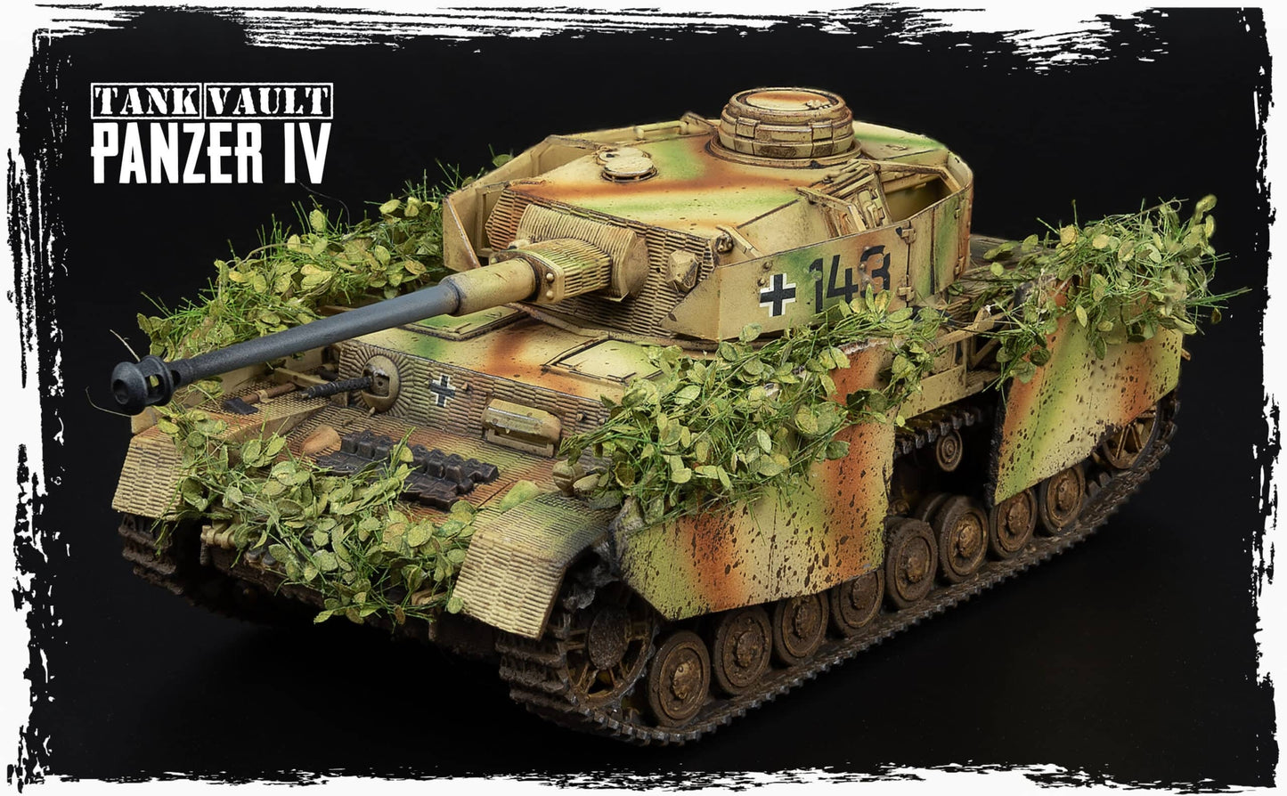 WWII Panzer IV Ausf H with Zimmerit Various Scales Historical Wargaming (US tariffs are pre-paid by us)