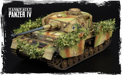 WWII Panzer IV Ausf H with Zimmerit Various Scales Historical Wargaming (US tariffs are pre-paid by us)
