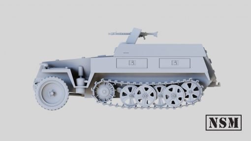 WWII Sd.kfz 250/1 Neu Halftrack Various Scales Historical Wargaming