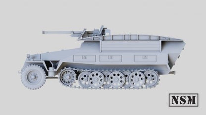 WWII German Sd.kfz 251/ 7 D ‘Pioneer Wagon’ Halftrack Various Scales Historical Wargaming