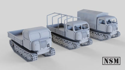 WWII German Steyr Raupenschlepper OST (RSO) (3 Variants) Various Scales Historical Wargaming