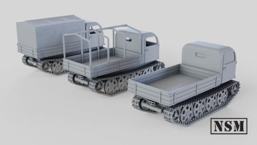 WWII German Steyr Raupenschlepper OST (RSO) (3 Variants) Various Scales Historical Wargaming