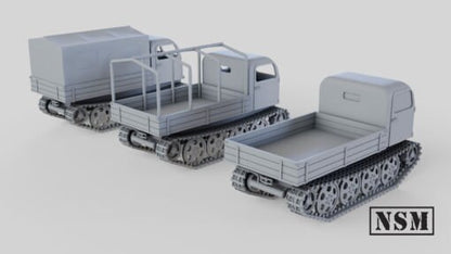 WWII German Steyr Raupenschlepper OST (RSO) (3 Variants) Various Scales Historical Wargaming