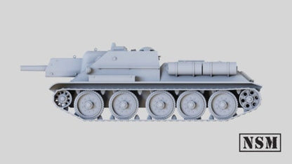 WWII Soviet SU-122 Self Propelled Gun Various Scales Historical Wargaming
