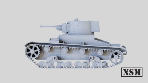 WWII Finnish Vickers 6 Ton Tank Various Scales Historical Wargaming (US tariffs are pre-paid by us)