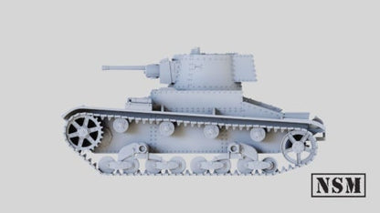 WWII Finnish Vickers 6 Ton Tank Various Scales Historical Wargaming (US tariffs are pre-paid by us)