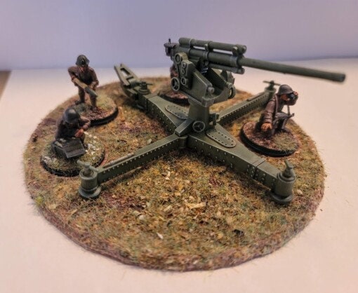 WWII Hungarian Bofors 80mm Model 2938M AA gun Various Scales Historical Wargaming