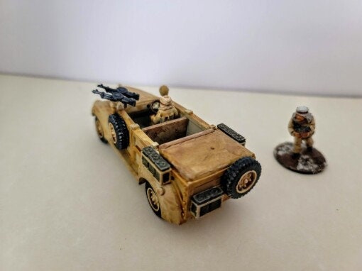 28 mm British SAS “Blitz Buggy”