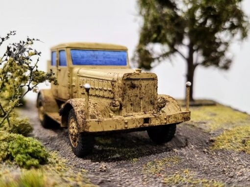 WWII German Hanomag SS100 Truck Various Scales Historical Wargaming (US tariffs are pre-paid by us)