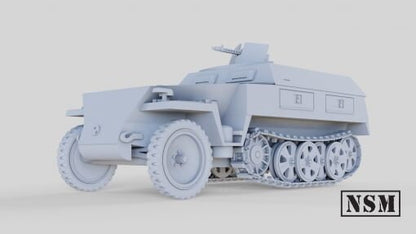 WWII Sd.kfz 250/1 Neu Halftrack Various Scales Historical Wargaming (US tariffs are pre-paid by us)
