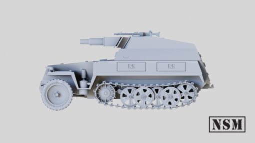 WWII German Sd.Kfz 250/8 Neu ‘Stummel’ Various Scales Historical Wargaming