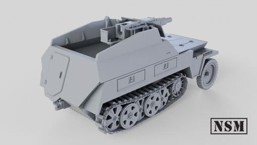 WWII German Sd.Kfz 250/8 Neu ‘Stummel’ Various Scales Historical Wargaming (US tariffs are pre-paid by us)