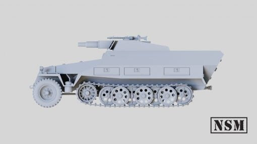 WWII German Sd.Kfz 251/9 D ‘Stummel’ Various Scales Historical Wargaming (US tariffs are pre-paid by us)