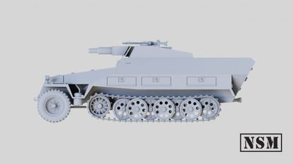 WWII German Sd.Kfz 251/9 D ‘Stummel’ Various Scales Historical Wargaming (US tariffs are pre-paid by us)