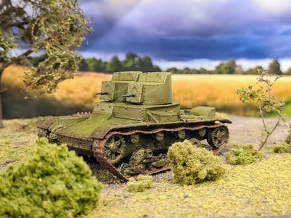 WWII Soviet T26 Tank Model 1931 (3 variants including OT 26 Flamethrower) Various Scales Historical Wargaming