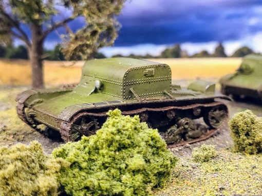 WWII Soviet T26T Artillery Tow Various Scales Historical Scales